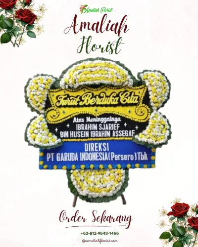 Papan Bunga Duka di Kohod